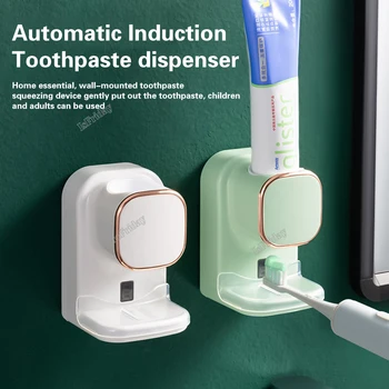 Akıllı Diş Macunu Dağıtıcı 3 Modu Otomatik Sensör Elektrikli Duvara Monte Diş Macunu Sıkacağı USB Çıkarılabilir Banyo Aksesuarları