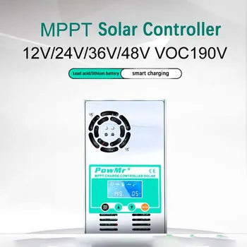 PowMr MPPT 60A Solar Şarj Regülatörü ile Güvenilir ve Rahat Şarj Deneyimini Yaşayın Kurşun Asit ve Lityum Pilleri Destekler