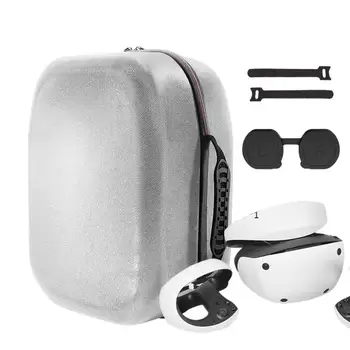 PlayStation VR2 VR Su Geçirmez Taşınabilir Fermuarlı Kese Koruyucu Kapak saklama çantası Kutusu Taşıma Çantası İle Gidon Depolama