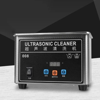 0.8 L 60W Yüksek Performanslı Taşınabilir Ultrasonik Temizleyici Enjektör İzle Diş Takı Ev Ultrasonik Temizleme