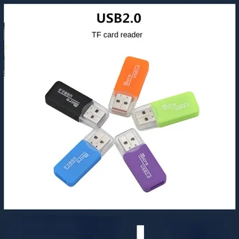 Mını USB2.0 Mikro SD TF T-Flash Bellek Kartı USB2. 0 kart okuyucu Adaptörü Windows İçin USB bellek Kartı Klasik Adaptör Mını-BG1