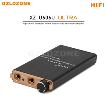 XZ-U606U Ultra HİFİ Yüksek akım Taşınabilir 4.4 mm Tam dengeli kulaklık amplifikatörü Telefon preamplifikatör