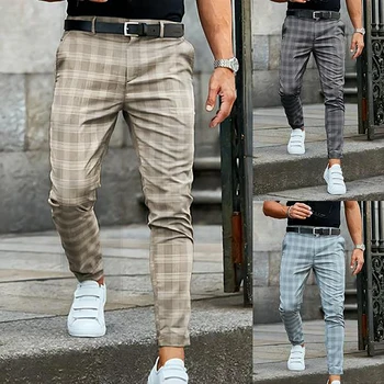2023 Yeni erkek İş rahat pantolon Retro Desen Baskılı Düz Bacak Pantolon erkek İlkbahar ve Sonbahar Moda Sokak Giyim