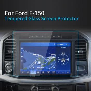 Araba Çıkartmaları Ekran Koruyucu İçin Ford F-150 2023 Navigator Ekran Temperli Cam koruyucu film Araçlar İçin Araba Aksesuarları
