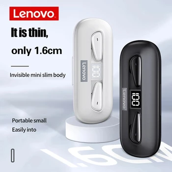 Lenovo XT95 TWS Bluetooth Kulaklık Ultra ince Dokunmatik Kontrol Kablosuz mikrofonlu kulaklık dijital ekran Kulaklık spor Kulaklıklar