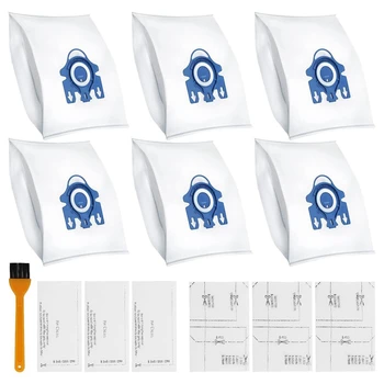 3D Airclean GN Bags For Miele Elektrikli Süpürge Klasik C1, Komple C1, Komple C2, Komple C3, S227, S240, S270, S400