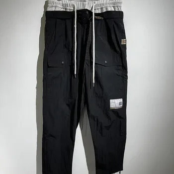 2023ss MMY En Kaliteli Sweatpants Streetwear Joggers Rahat Çok Yönlü Pantolon Traf erkek giyim Y2k Giysileri Yüksek Sokak