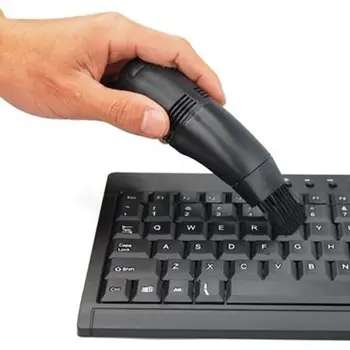 1 set mini usb bilgisayar temizleyici elektrikli süpürge klavye fırçası