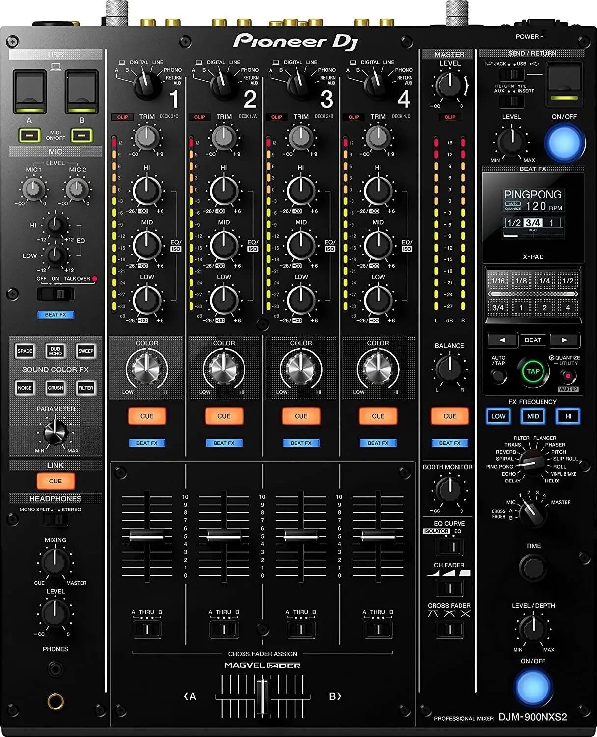 Pioneer DJM-900NXS2 Profesyonel DJ Mikseri için %50 sıcak satış yaz indirimi - 0