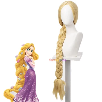 Tangled prenses Rapunzel cosplay peruk 20 cm 47 