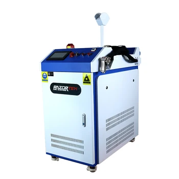 Razortek cnc 1000w 1500w pas temizleme lazer satılık mini taşınabilir lazer temizleme makinesi yüksek güç lazer temizleme bakır