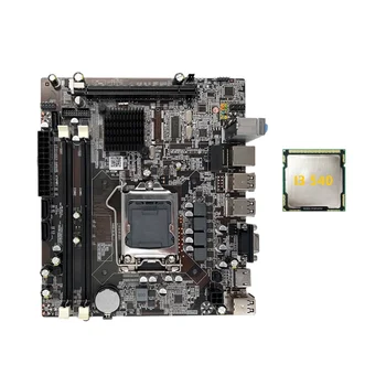 H55 Anakart LGA1156 Destekler I3 530 I5 760 Serisi CPU DDR3 Bellek Masaüstü bilgisayar anakartı ile I3 540 CPU