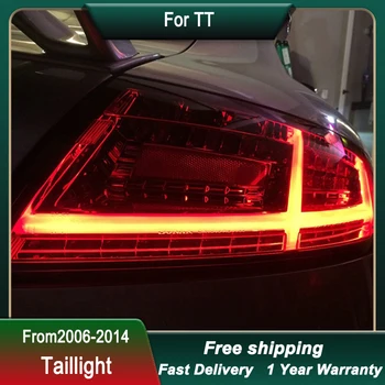 Araba park lambaları Audi TT 2006-2014 İçin TÜM LED Arka Lambaları Fren Ters Kuyruk Lambası Dinamik sinyal ışığı İşık Kuyruk lamba donanımı