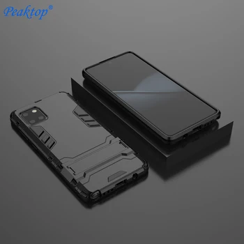 Yarasa Manyetik Kickstand samsung kılıfı Galaxy S10 Not 10 A50 A70 iPhone 11 Pro Max XS XR X 8 7 6 S Artı Darbeye Dayanıklı Zırh Kapak