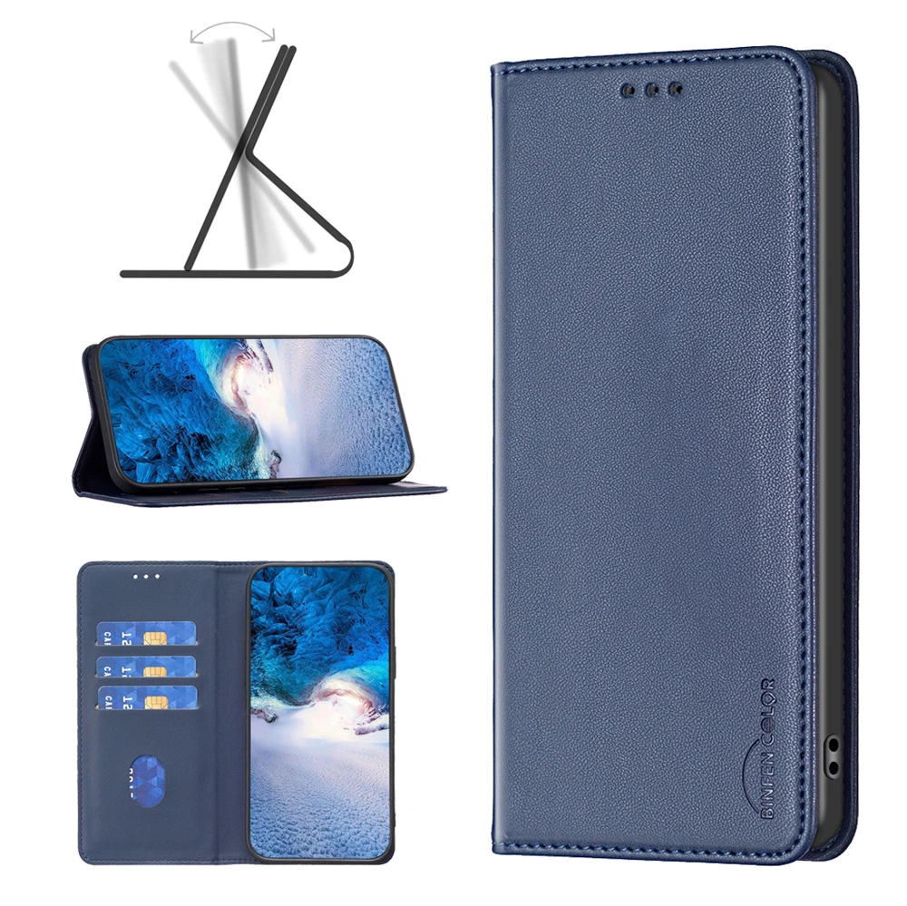 Manyetik Standı deri Kapak Samsung Galaxy A31 Durumda Darbeye Dayanıklı Cüzdan kart tutucu Koruyucu Kapak A31 Funda - 3