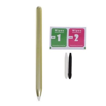 Kapasitif stylus kalem 2-in-1 Evrensel Dokunmatik EKRAN cetvel kalemi tablet telefon