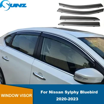 Rüzgar Yağmur Guard Nissan Sylphy / Sentra / Bluebird 2020 2021 2022 2023 Araba Pencere Aksesuarları Pencere Siperliği Weathershield