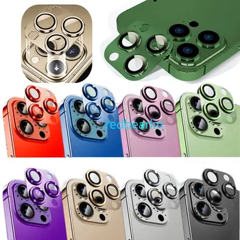 20 adet Tam Kamera Lens Metal Koruyucu Cam iPhone 15 12 13 14 11 Pro max Arka Lens Kapağı iPhone 14 Pro Lens Kamera Cam