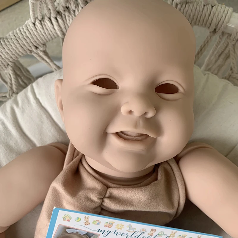 24.5 inç Yeniden Doğmuş bebek kiti Taze Renk Yumuşak Dokunuşlu Bitmemiş Bebek Parçaları - 2
