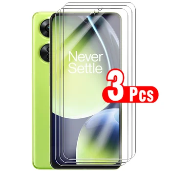 3 Adet koruyucu cam OnePlus Nord CE 3 Lite ce3Lite 3 lite 5g temperli cam ekran koruyucular zırh güvenlik koruma filmi