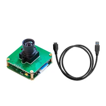 Arducam 18MP USB Kamera Değerlendirme Kiti-CMOS AR1820HS Renkli Kamera ile USB3. 0 Kamera Kalkanı Artı