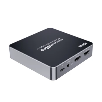 ezcap320B HDMI Tip-C USB3.0 UVC 4K HDMI Oyun Video Kaydedici Hiçbir Gecikme Oyun Dock Ultra 4K Kayıpsız RGB HD Video Yakalama