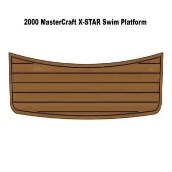 2000 MasterCraft X-STAR Yüzmek Platformu Pad Tekne EVA Sahte Köpük Tik Güverte Zemin Mat